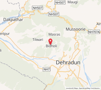 Map of Baihal, Uttarakhand