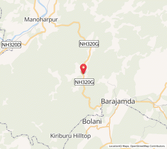 Map of Baihatu, Jharkhand