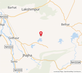 Map of Baijla, Bihar