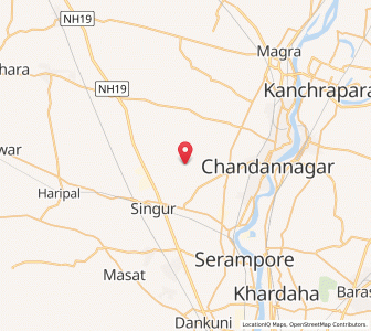 Map of Bainchipota, West Bengal