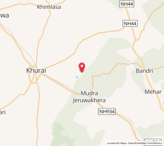 Map of Baiop, Madhya Pradesh