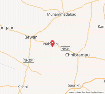 Map of Bairagpur, Uttar Pradesh