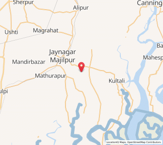 Map of Baishata, West Bengal