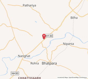 Map of Baitalpur, Chhattisgarh
