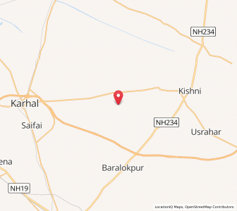 Map of Bajar Talaiya, Uttar Pradesh