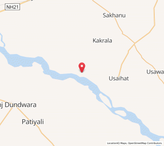 Map of Bajhera, Uttar Pradesh
