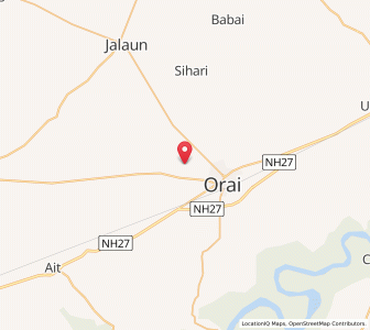 Map of Bajida, Uttar Pradesh