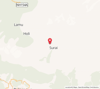 Map of Bajoli, Himachal Pradesh