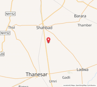 Map of Bakana, Haryana