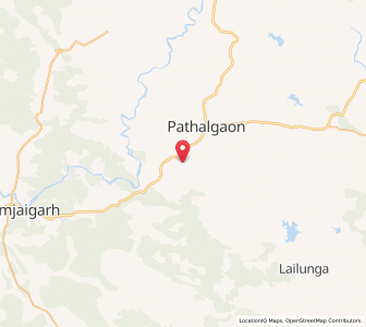Map of Bakaruma, Chhattisgarh