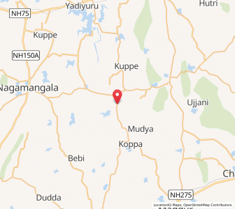 Map of Bakkalale, Karnataka