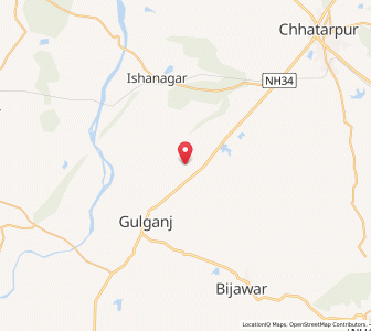 Map of Bakshi ka Purwa, Madhya Pradesh