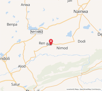 Map of Bal, Rajasthan