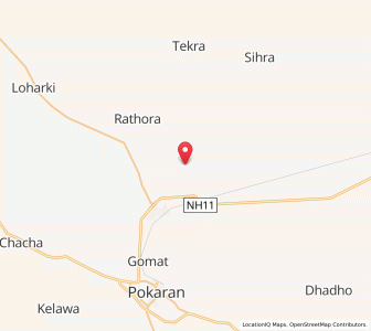 Map of Bala ka Talab, Rajasthan