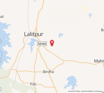 Map of Baladhana, Uttar Pradesh