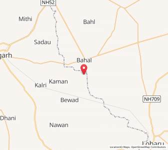 Map of Balan, Rajasthan