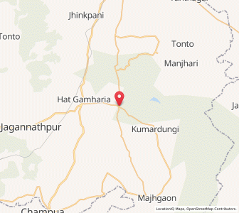 Map of Balandia, Jharkhand