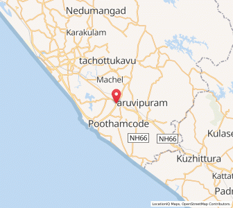 Map of Balarampuram, Kerala