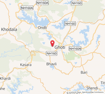 Map of Balayaduri, Maharashtra
