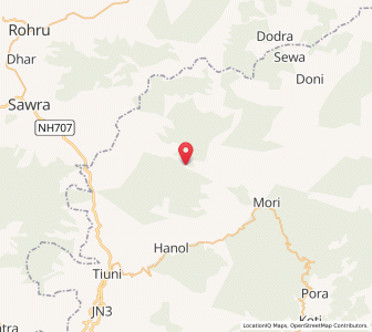 Map of Balcha, Uttarakhand