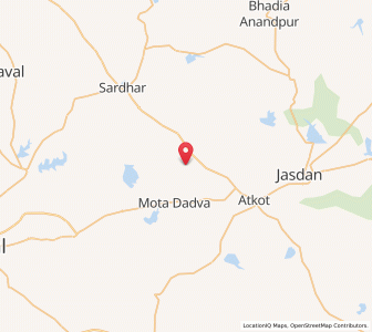 Map of Baldhoi, Gujarat