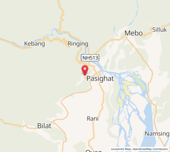 Map of Balek, Arunachal Pradesh