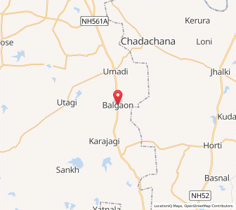 Map of Balgaon, Maharashtra