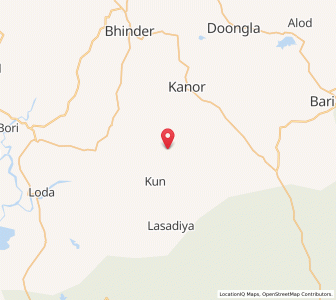 Map of Balicha, Rajasthan