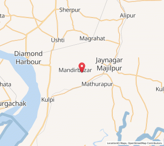 Map of Ballabhpur, West Bengal