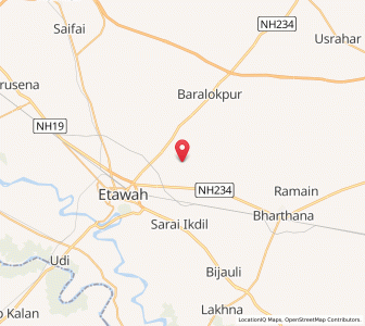 Map of Ballam ka Nagla, Uttar Pradesh