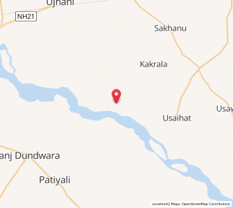 Map of Balli Nagla, Uttar Pradesh