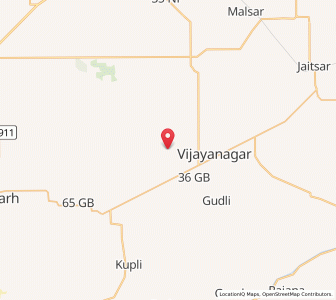 Map of Balochia, Rajasthan