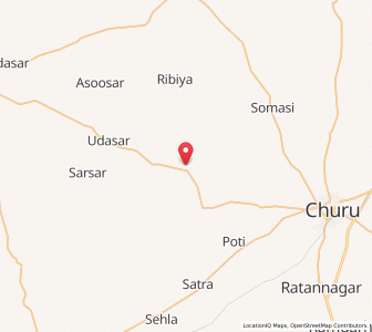 Map of Balrasar, Rajasthan