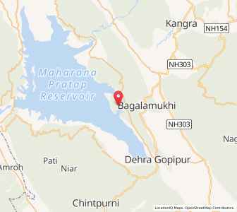 Map of Balta, Himachal Pradesh