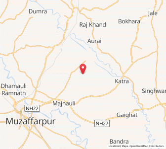 Map of Baluaha, Bihar