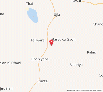 Map of Baluji Ki Dhani, Rajasthan