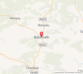 Map of Balumath, Jharkhand