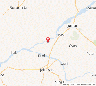 Map of Balunda, Rajasthan