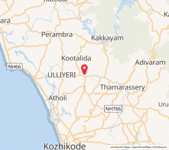 Map of Balussheri, Kerala