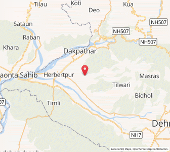 Map of Baluwala, Uttarakhand
