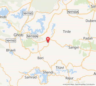 Map of Bamalivadi, Maharashtra
