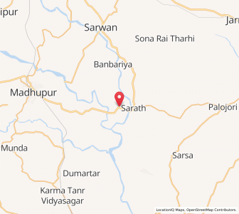 Map of Bamangawan, Jharkhand