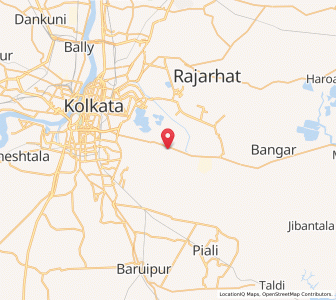 Map of Bamanghata, West Bengal