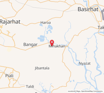 Map of Bamanpukur, West Bengal