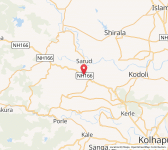 Map of Bambavda, Maharashtra