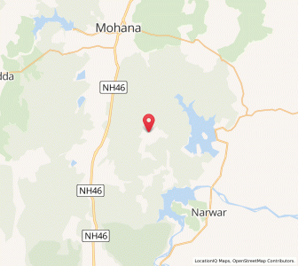 Map of Bamhari, Madhya Pradesh