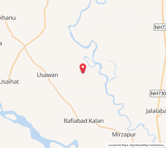 Map of Bamhaura Kalan, Uttar Pradesh