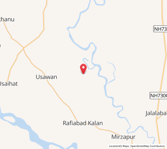 Map of Bamhaura Khurd, Uttar Pradesh