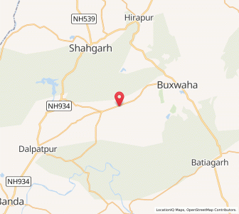Map of Bamhauri, Madhya Pradesh
