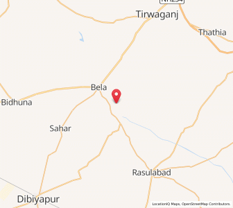 Map of Bamhnauti, Uttar Pradesh